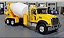 Miniatura Caminhão De Cimento Greenlight S.d Trucks Mack - Imagem 3