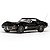 Miniatura Chevrolet Corvette Coupe 1968 Preto 1/43 Vitesse - Imagem 1