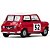 Miniatura Morris Cooper S #52 T.MAKINEN 1965 1/43 Vitesse - Imagem 2