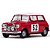 Miniatura Morris Cooper S #52 T.MAKINEN 1965 1/43 Vitesse - Imagem 1