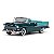 Miniatura Chevrolet Bel Air Conversível 1955 1/43 Vitesse Verde e Marfim - Imagem 1