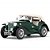 Miniatura MG TC Midget 1945-1949 Closed 1/43 Vitesse Verde Britânico - Imagem 1
