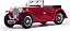 Miniatura MG TC Midget 1945-1949 Open 1/43 Vitesse Vermelho Clássico - Imagem 1
