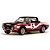 Miniatura Fiat 124 Abarth #5 R.Pinto Rally 1975 1/43 Vitesse Preto - Imagem 1