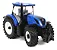 Miniatura Trator New Holland T7.300 Intelligence & MFD 1/32 - Imagem 1