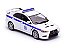 Miniatura Mitsubishi Lancer Evo X Viatura Policia Grécia 1/43 Vitesse Branco - Imagem 5