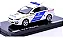Miniatura Mitsubishi Lancer X Viatura Policia Hungria 1/43 Vitesse Branco - Imagem 1