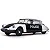 Miniatura Citroën DS19 Police de Paris 1960 1/43 Vitesse Branco/Preto - Imagem 1