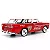 Miniatura Chevrolet Bel Air Nomad 1955 Coca Cola 1/24 Motor City Classics Vermelho - Imagem 3