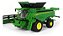 Miniatura Colheitadeira John Deere X9 1100 Combine Prestige Collection 1/64 ERTL Verde - Imagem 8