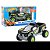 Miniatura Hot Wheels Fast Racer Pullback Dawgzilla 1739 - Imagem 3