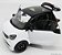 Miniatura Smart Fortwo 2015 1/18 Norev Preto e Branco - Imagem 1