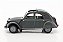 Miniatura Citroën 2CV AZL Malle Bombée 1957 Cinza 1/18 Norev - Imagem 7