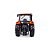 Miniatura Trator Kubota M108S 1/32 Universal Hobbies Laranja UH4899 - Imagem 3