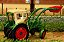 Miniatura Trator Agrícola Fendt Farmer 2 com Cabine 1/32 Universal Hobbies UH4946 - Imagem 6