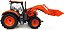 MINIATURA TRATOR KUBOTA M7-171 COM PÁ CARREGADEIRA 1/32 - Imagem 2