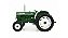 Miniatura Trator Oliver 600 1963 1/16 Universal Hobbies UH4008 Verde - Imagem 7