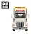 Miniatura Caminhão International HX620 Tridem Tractor White 1/50 Diecast Masters - Imagem 5