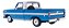 Miniatura 1/24 Ford F-100 1974 Pick UP California Classics - Imagem 6