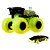Miniatura Hot Wheels Monster Trucks Loco Punk (3676) - Imagem 3