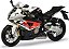 Miniatura Moto BMW S 1000 RR 1/10 Schuco Preto/Branco/Vermelho - Imagem 1