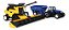 Set de Miniatura de Colheita New Holland Colheitadeira CR8.90 Smartrax e Trator com Graneleiro 1/64 ERTL - Imagem 3