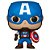 Box Funko Pop! Pocket Marvel: Captain America + Camiseta Official Tee Bundle - Imagem 3