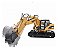 Escavadeira De Controle Remoto 1/14 Huina 1550 - Imagem 4