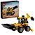 Lego Technic Retroescavadeira Amarela Funcional  104 Peças - Imagem 1