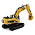 Escavadeira de Controle Remoto Caterpillar 330D L 2.4GHz | Diecast Masters - Imagem 3