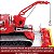 Miniatura Pistenbully 600 Siku Escala 1/50 Veículo de Neve com Pá Móvel - Imagem 5