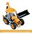 Miniatura JCB 4CX Siku Escala 1/50 Retroescavadeira com Braços Móveis - Imagem 4