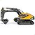 Miniatura Escavadeira Hidráulica Volvo EC290 Siku Escala 1:50 em Metal - Imagem 1