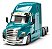Miniatura Freightliner Cascadia Siku Escala 1/50 Cavalo Mecânico Americano - Imagem 1