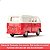 Miniatura Volkswagen Kombi T1 Corujinha Siku 1/50 Metal Diecast - Imagem 6