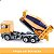 Miniatura Caminhão Betoneira Scania Siku 1/87 Metal Diecast - Imagem 2