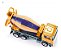 Miniatura Caminhão Betoneira Scania Siku 1/87 Metal Diecast - Imagem 8