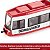 Miniatura Trem Bonde Urbano Bombardier Siku 1/87 Metal Diecast - Imagem 5