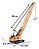 Miniatura Escavadeira Guindaste a Cabo Liebherr HS8100 Siku 1/87 Metal Diecast - Imagem 3