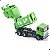 Miniatura Caminhão de Lixo Scania Verde Siku 1/87 - Imagem 1
