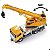 Miniatura Caminhão Guindaste Telescópico Liebherr Siku 1/87 - Imagem 8