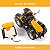 Miniatura Trator JCB Com Reboque Basculante Siku 1/87 - Imagem 5