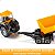 Miniatura Trator JCB Com Reboque Basculante Siku 1/87 - Imagem 6