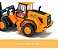 Miniatura Caminhão Prancha Man Pá Carregadeira JCB Siku 1/87 - Imagem 9