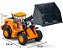Miniatura Caminhão Prancha Man Pá Carregadeira JCB Siku 1/87 - Imagem 7