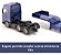 Miniatura Caminhão Prancha Man Pá Carregadeira JCB Siku 1/87 - Imagem 6