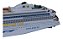 Miniatura Navio Cruzeiro Marítimo Escala 1/1400 Siku - Imagem 4