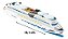 Miniatura Navio Cruzeiro Marítimo Escala 1/1400 Siku - Imagem 2