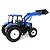 Miniatura Trator Agrícola com Pá Carregadeira New Holland T6070 ERTL Escala 1/16 - Imagem 3