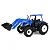 Miniatura Trator Agrícola com Pá Carregadeira New Holland T6070 ERTL Escala 1/16 - Imagem 1